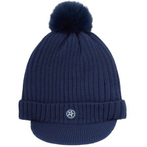 Swing Out Sister Polly Peak Bobble Hat Twilight Blue